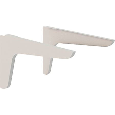 Global Industrial Interion Cantilever Brackets For Modular Partition Desktop, Gray 695939